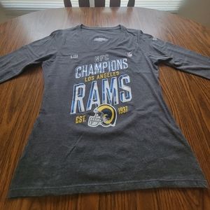 Los Angeles Rams Long Sleeve Shirt. M